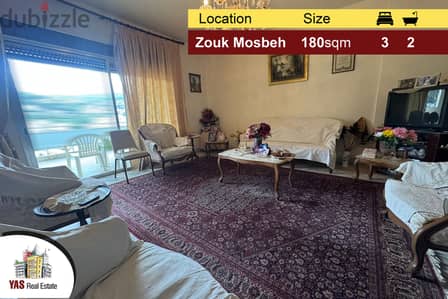 Zouk Mosbeh 180m2 | Mint Condition | Mountain View | Calm Area | EL |