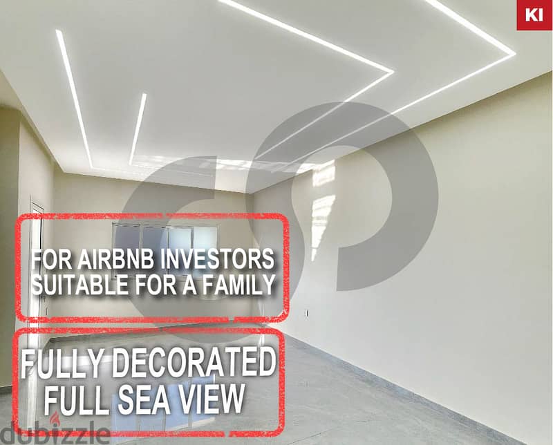 fully decorated,sea view, keserwan, haret sakher/حارة صخر REF#KI114689 0