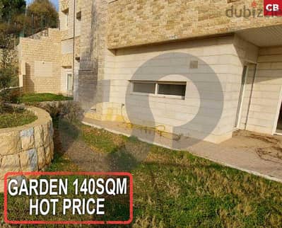 Garden, terrace, metn, Daher el souwan/ ضهر الصوان REF#CB115510