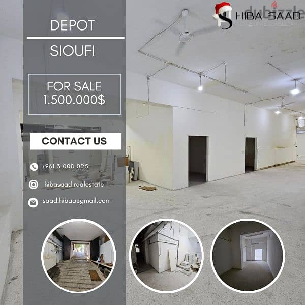 Warehouse for sale in Achrafieh 0