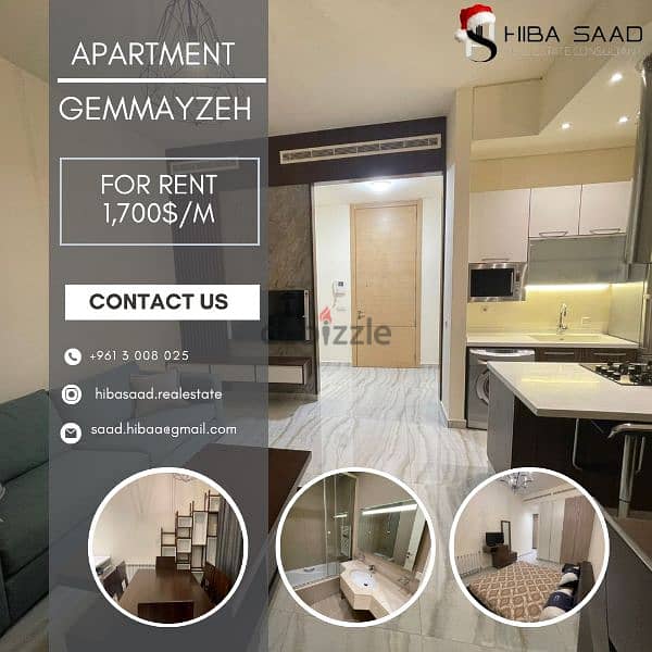 Apartment for rent in Saifi شقة للايجار في الصيفي 0