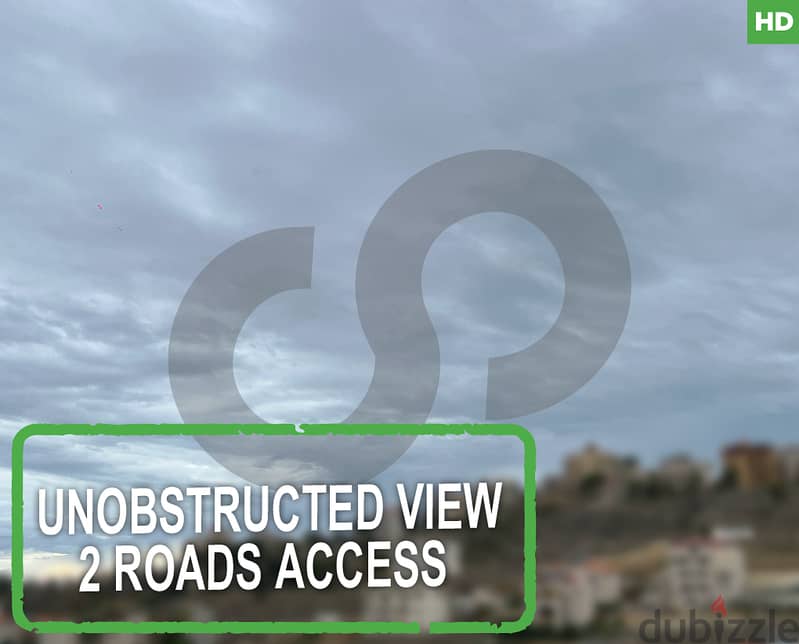 Unobstructed View, 2 Roads access-Ain Jdidi ,Aley/عاليه REF#HD115514 0