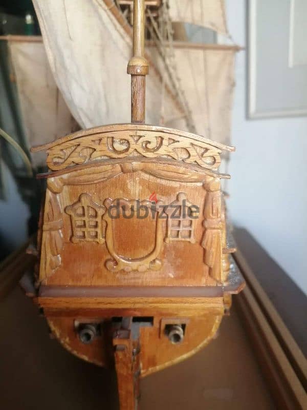 handmade wooden ship 3