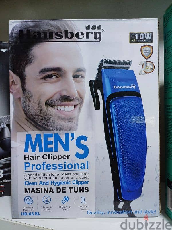 Hair Trimmer braun , babyliss, hausberg for men 1