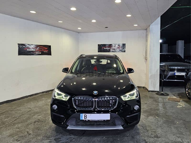 2017 BMW X1 2.0 X-Drive Black/Black Company Source &Maintenance 1Owner 0