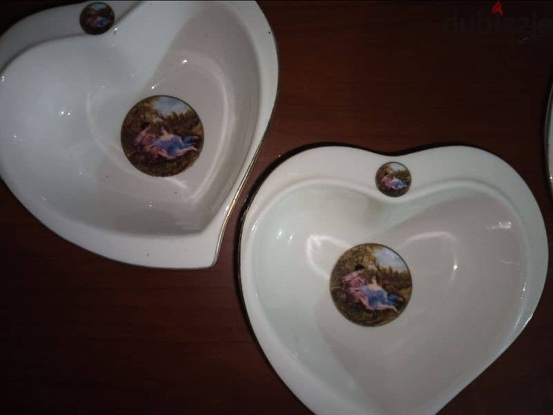 original Romeo and Juliette heart plates 1