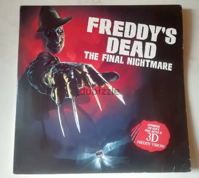 Freddy's dead the final nightmare laserdisc in 3D including original