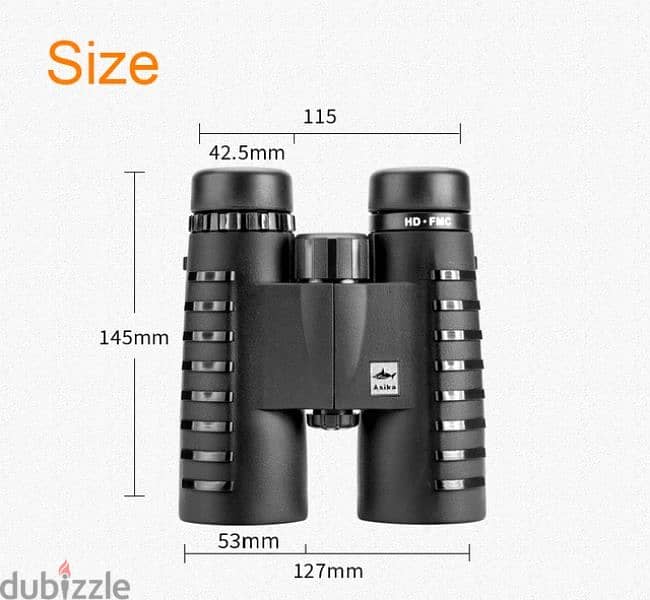 Binoculars Asika 10×42 HD ناظور 3