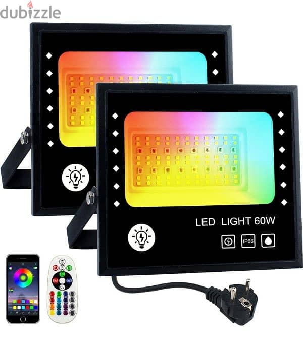 2st RGB Spotlight 60W 1