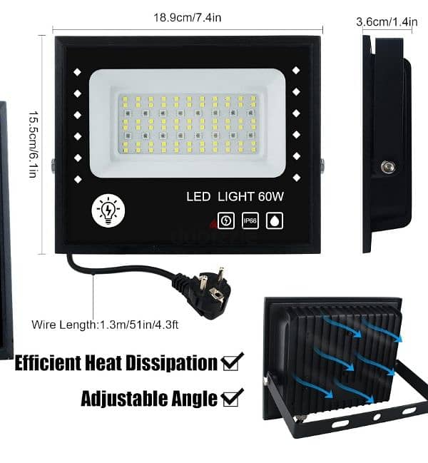 2st RGB Spotlight 60W 2