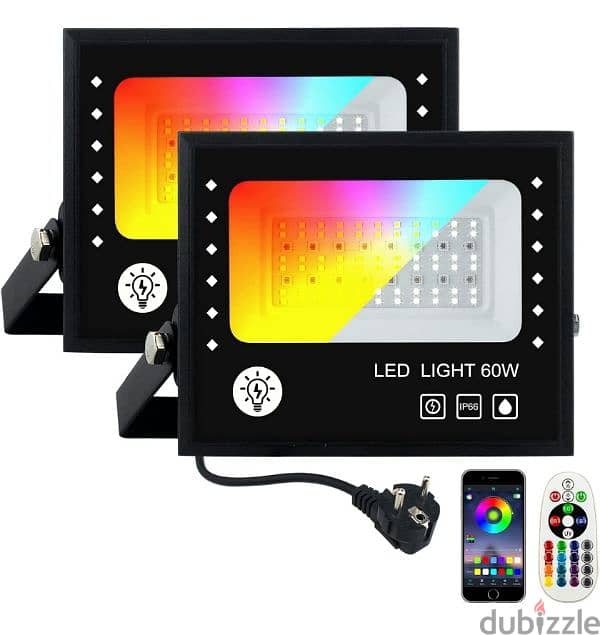 2st RGB Spotlight 60W 9