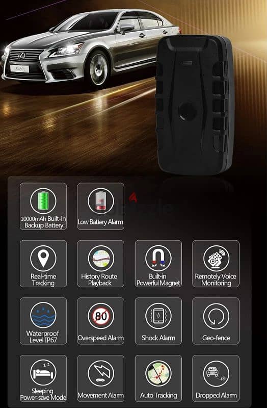 Car GPS Tracker LK209B 10000mAh 4