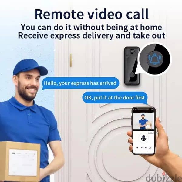 Wireless Doorbell Wi-Fi Outdoor HD Camera 2