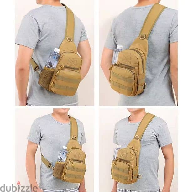 Tactical Camouflage Chest Bag شنطة كتف 1