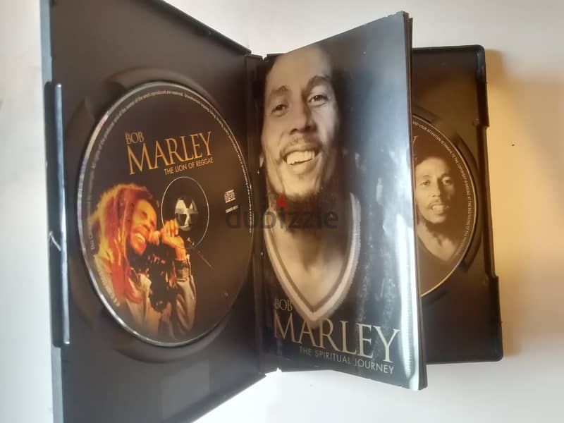 Bob Marley "Spiritual Journey" DVD +Booklet + CD Box set 1