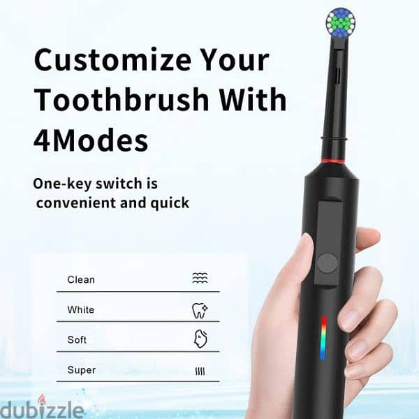 Rotating Electric Toothbrush فرشاة اسنان 2