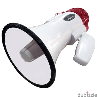 Conqueror Megaphone Speaker 15W with Volume & Voice Recording