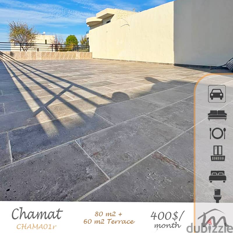 Chamat | Signature | Furnished/Equipped 80m² Chalet + 60m² Terrace 0