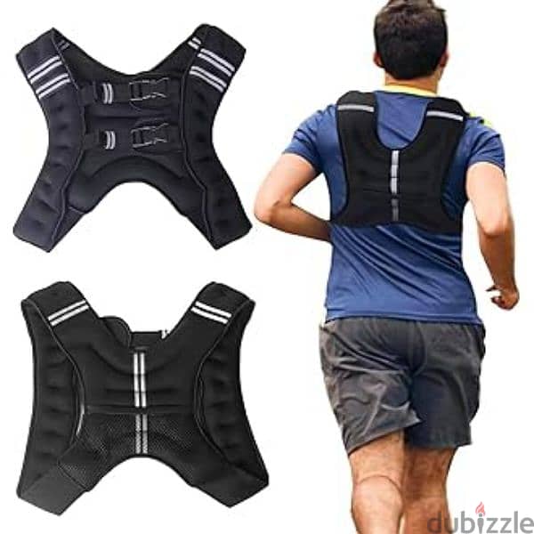 Sport Weighted Vest (5kg/8kg/10kg) 0