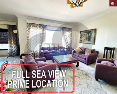 Full sea view- jounieh haret sakher/جونيه حارة صخر REF#KI115532