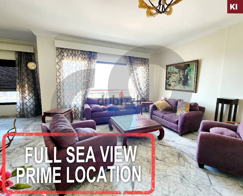 Full sea view- jounieh haret sakher/جونيه حارة صخر REF#KI115532 0