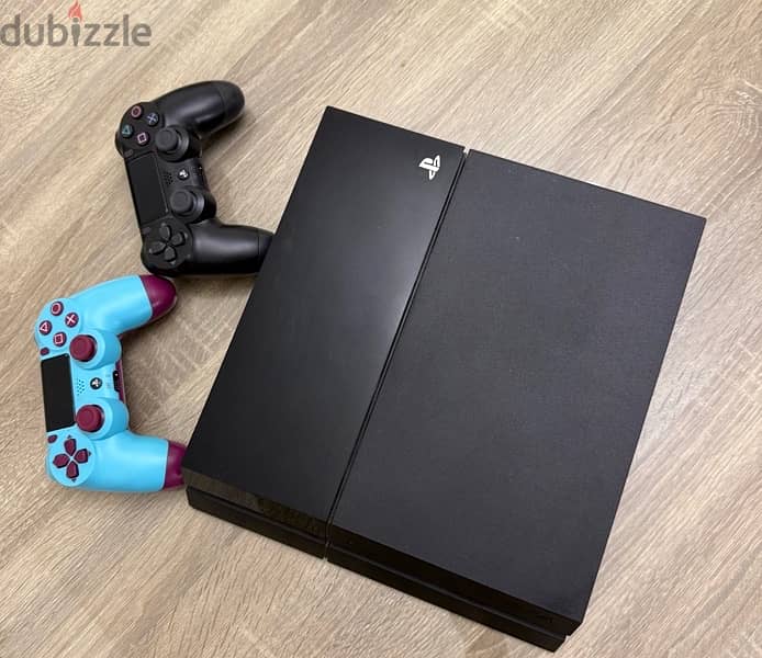 ps4 500gb + 2 controller (used like new) 0