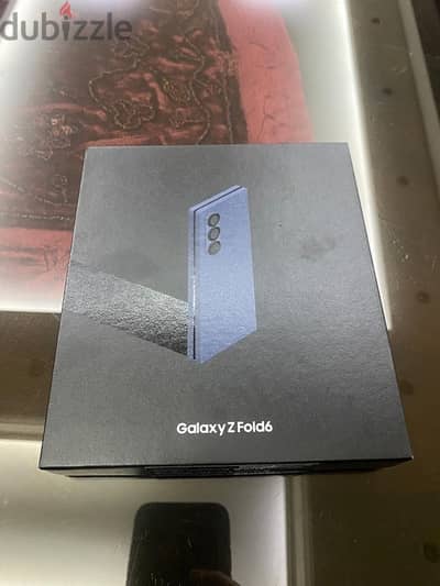 Fold 6 512gb new blue color