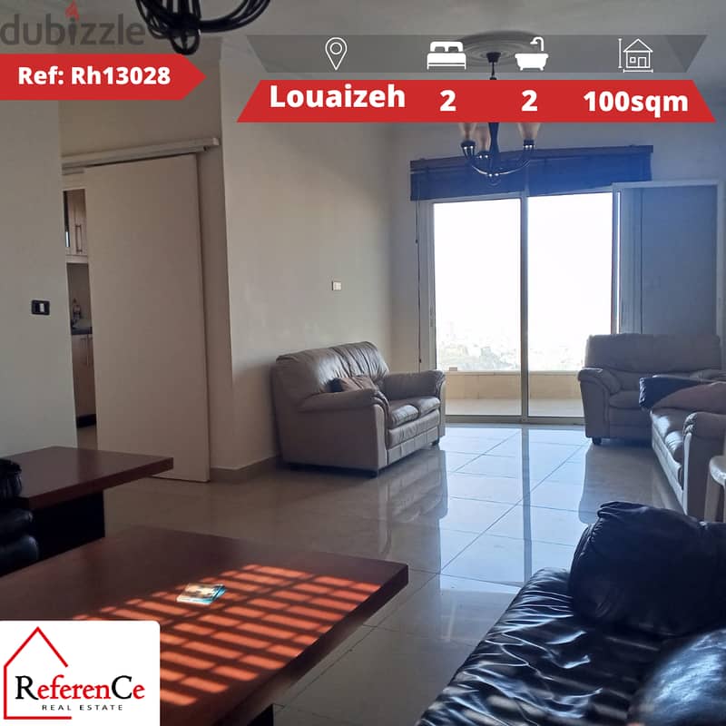 Apartment with view in Louaizeh شقة مطلة في اللويزة 0