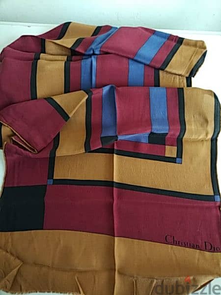 Vintage Christian Dior scarf pure silk - Not Negotiable 0