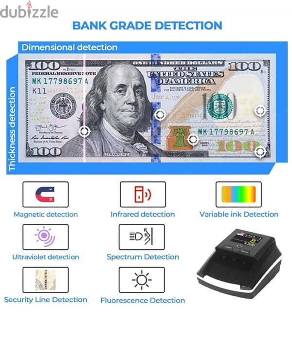 Money Detector With battery 1