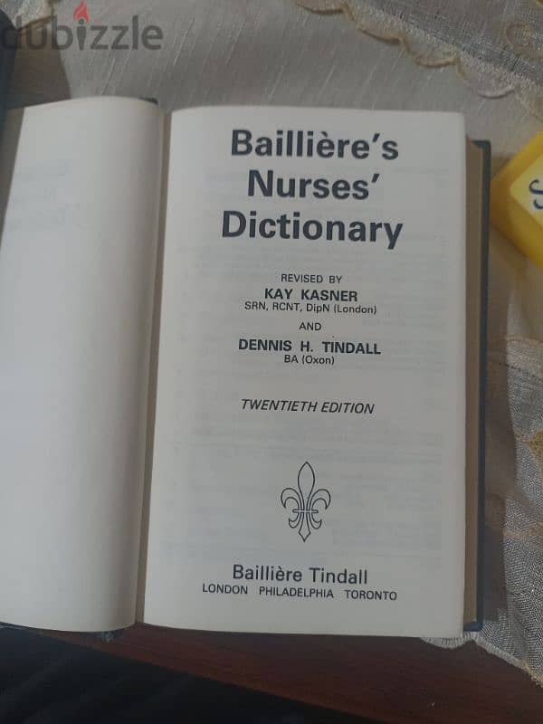 Bailliere' Nurses Dictionary 2