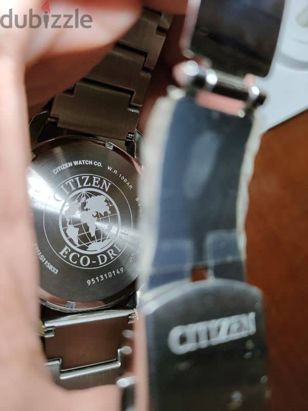 CITIZEN eco drive full stainless steel 4