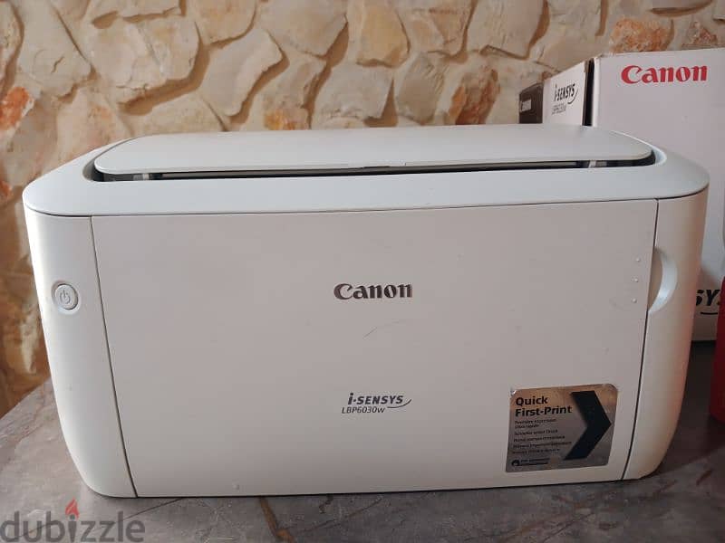 canon laser printer i-sensys LBP6030w with extra tonner cartridge 0