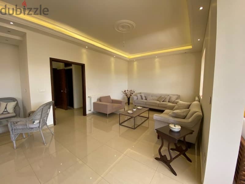 212 Sqm+185 Sqm Terrace+Garden |Fully furnished apartment Baabdat 0