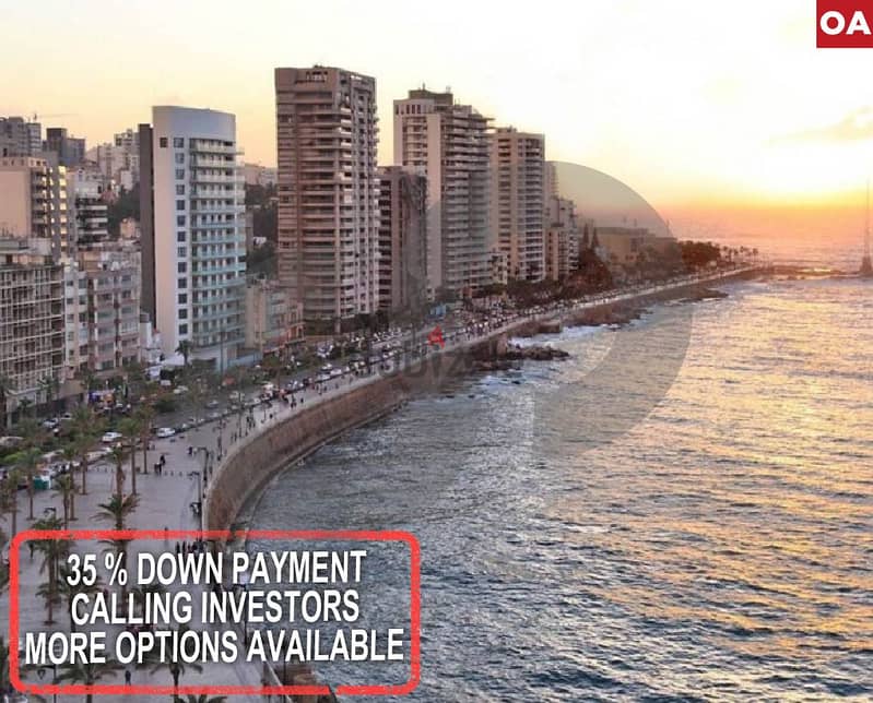 Sea view,Prime location, Ain El Mraiseh-Beirut/عين المريسةREF#OA115554 0