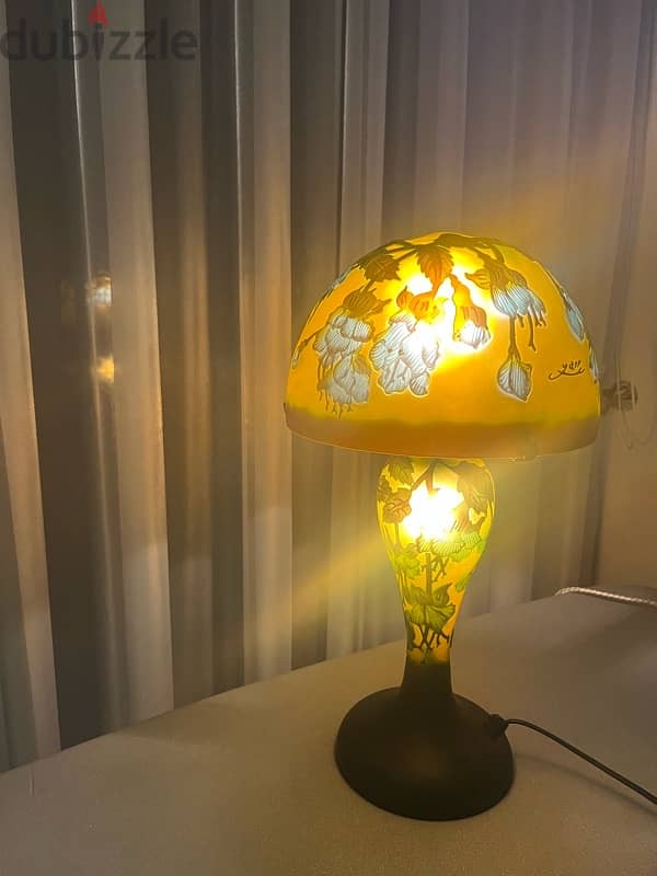 table lamp لامبدير انتيك اصلي قديم ماركة gall 4