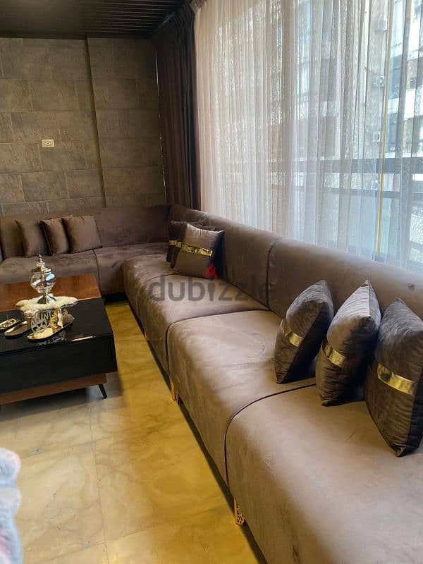 corner living room  غر فة قعدة زاوية 1