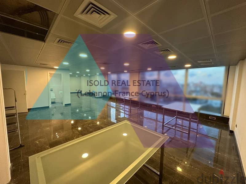 Prestigious Luxurious Office + Panoramic  Sea View in Sin El Fil 0