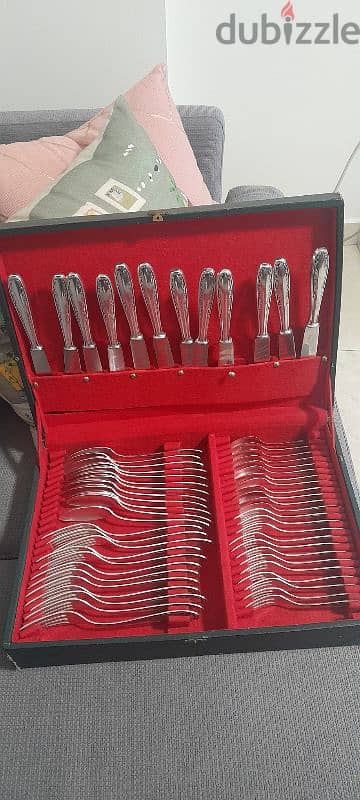 Antique silverware in perfect condition