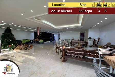 Zouk Mikael 360m2 | Generous Dimensions | Flat | Decorated | EH/TO