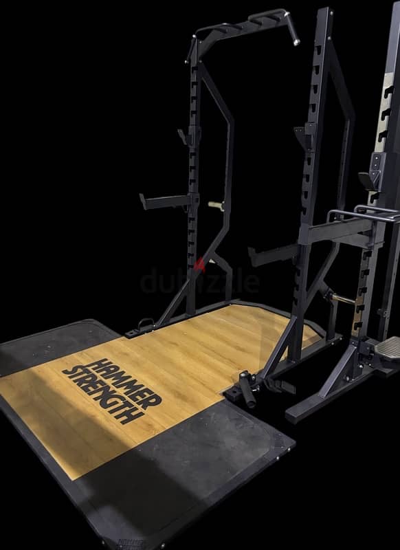 Power rack laser cut ( اجنبي وليس وطني ) + platform (اجنبي) 0