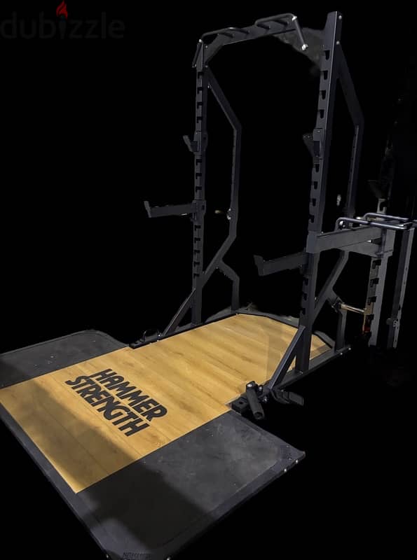 Power rack laser cut ( اجنبي وليس وطني ) + platform (اجنبي) 1