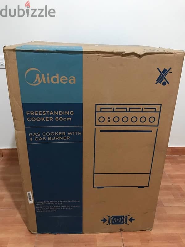 Midea Gaz Cooker 60 cm 3