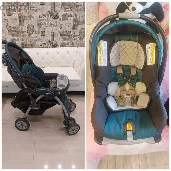 Chicco set stroller & car seat 0