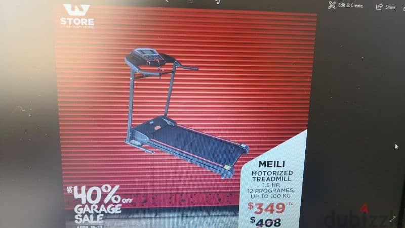 treadmill. . . like new. . . ktiiir ndifi 3