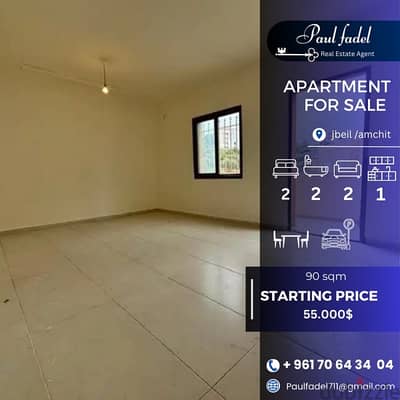 apartment for sale located jbeil / amchit