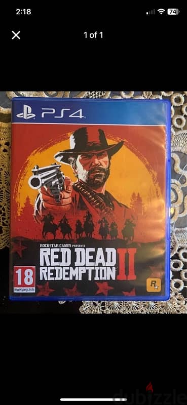 Red dead redemption 2 ps4 0