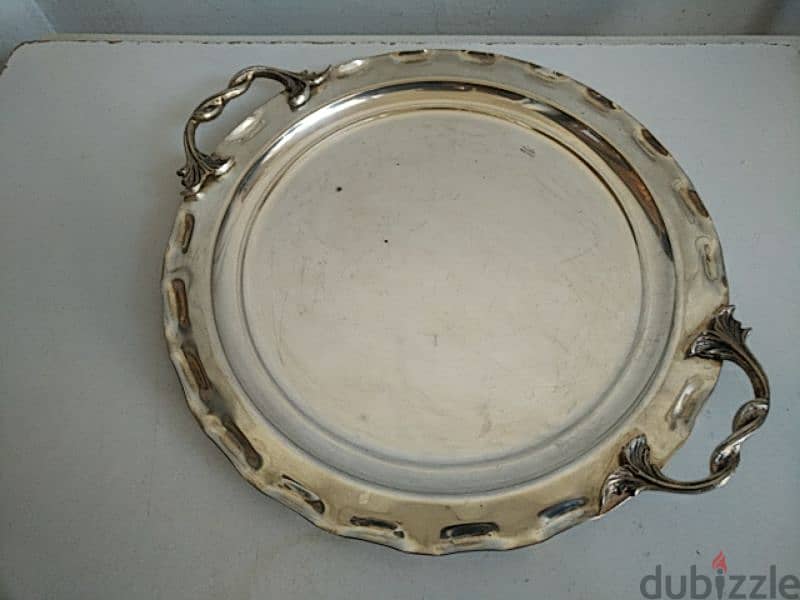 Old silverplated plate - Not Negotiable 0