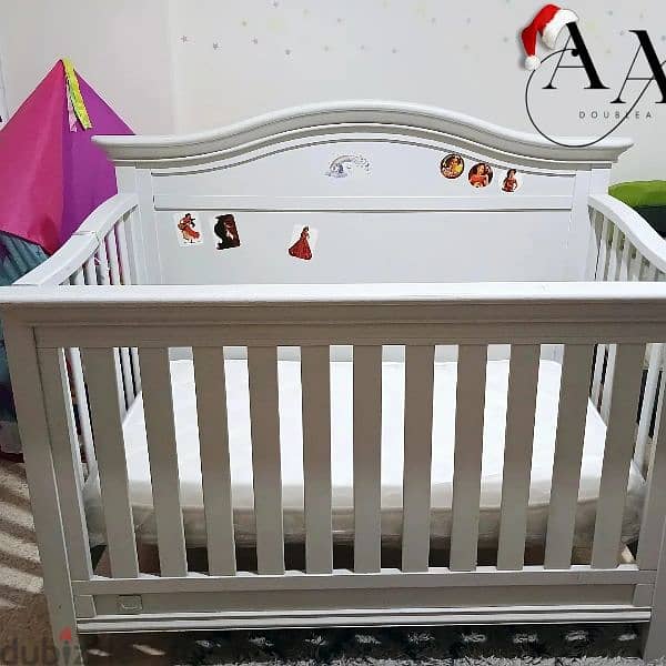 Baby Wood Bed- سرير خشب للاطفال 1