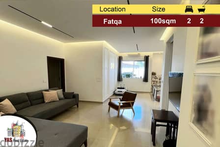 Fatqa 100m2 | Decorated | Excellent Condition | Quiet Area | IV |